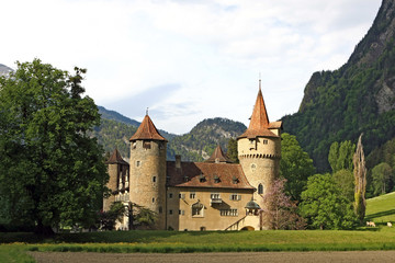 Fototapeta na wymiar Schloss Marschlins, Landquart – Graubünden