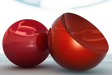red sphere