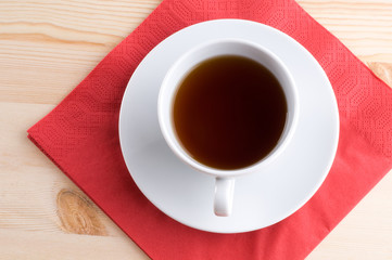 Cup with tea