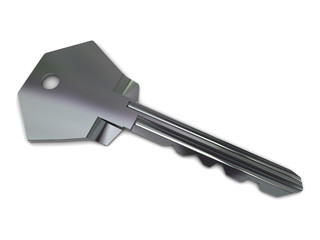 metal key
