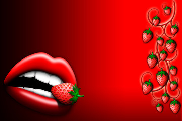 Bocca di Fragola-Strawberry Mouth-Bouche de Fraise