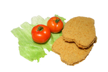 cotoletta con verdure