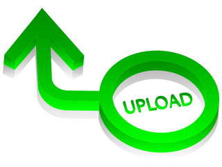 upload button
