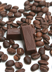 It is a lot of chocolate and coffee grains