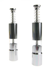Salt & Pepper mills isolated