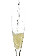 Champagne glass celebration