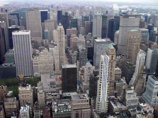 Fototapeta na wymiar Aussicht vom Empire State Building
