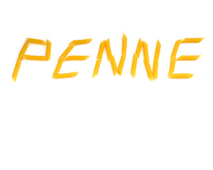 Fototapeta premium Pasta Penne Nudeln