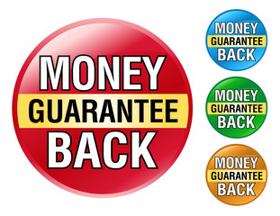 Money Back Guarantee Icon Set