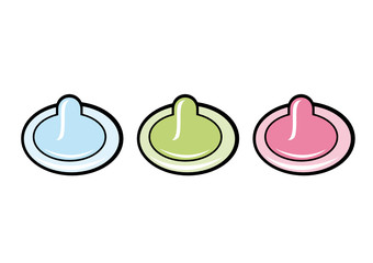 Illustration Condom Kondom