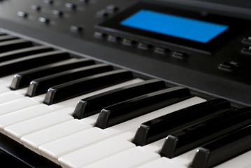 Modern Synthesizer - Piano Keyboard