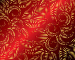 Vintage floral background