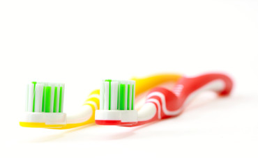 Two toothbrushes