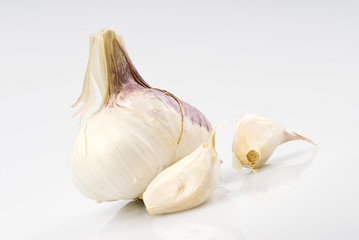 Garlic Bulb and Cloves