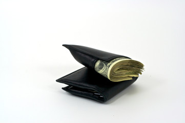 Too much cash in a wallet