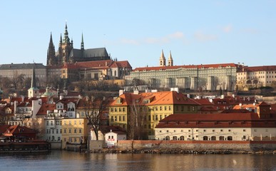 view of old town in Prague, in autumns day