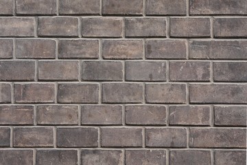 Grey dirty brick wall- background