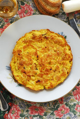 Frittata con le rane - Fritada de rann - Antipasti Lombardia