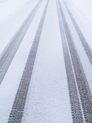 hiver ...route