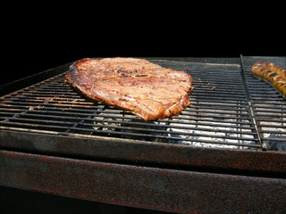 Steak auf dem Grill