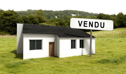 Maison "vendu" en campagne