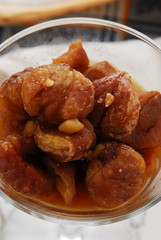 Biligot - castagne secce lessate - Dolci Lombardia