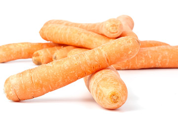 Fresh appetizing carrot