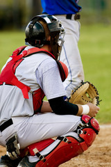 Fototapeta premium Baseball Catcher