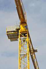 Naklejka premium Corps de grue