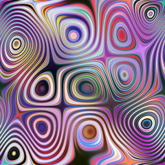 abstract rings pattern