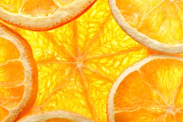 Selbstklebende Fototapeten Orangefarbenes Makro © demarco