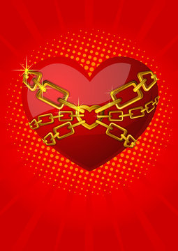 heart and chain