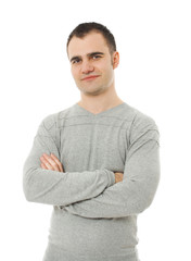Portrait of confident man with his arms crossed