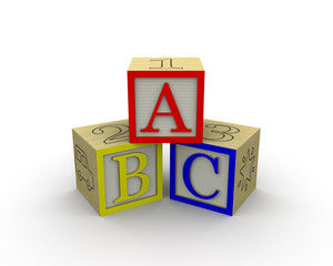 ABC Blocks together