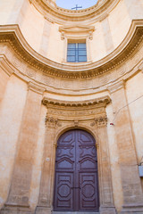 Obraz premium typical baroque church in sicily, italy