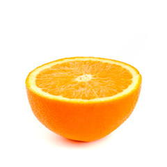 orange half