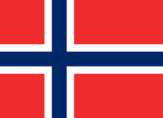 Flagge Norwegen