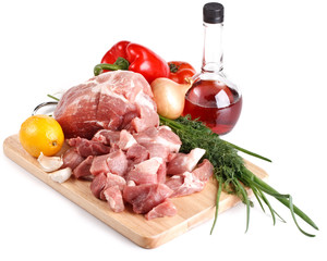 Meat with vegetables