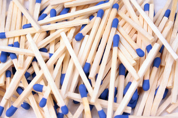 Blue matches