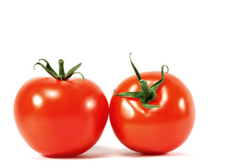 isolated tomato