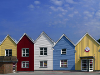 bunte Häuser