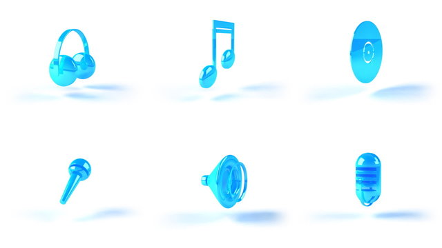 Icones de musique