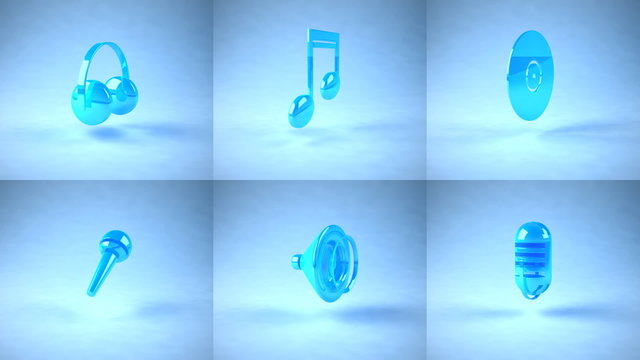 Icones de musique