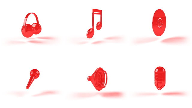 Icones de musique