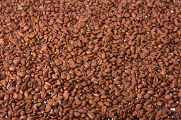 Kaffeebohnen nützlich als brauner Hintergrund