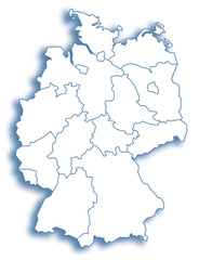 Deutschlandkarte