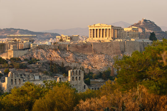 Akropolis in Athen