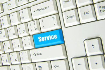 button of service