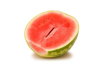 Water melon isolated on the white background