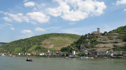 Fototapeta premium Mittelrhein bei Kaub